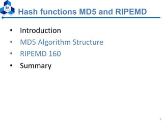 Ethereum: Why was the RIPEMD-160 hash algorithms chosen before SHA-1?
